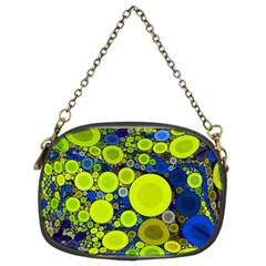 Polka Dot Retro Pattern Chain Purse (two Sided)  by OCDesignss