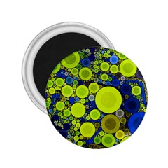 Polka Dot Retro Pattern 2.25  Button Magnet