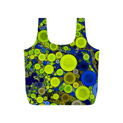 Polka Dot Retro Pattern Reusable Bag (S)