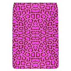 Florescent Pink Animal Print  Removable Flap Cover (l)