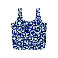 Bright Blue Cheetah Bling Abstract  Reusable Bag (s) by OCDesignss