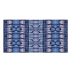 Tribal Geometric Print Satin Shawl by dflcprintsclothing