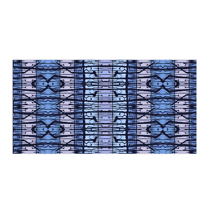 Tribal Geometric Print Satin Wrap