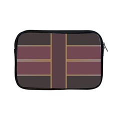 Vertical And Horizontal Rectangles Apple Ipad Mini Zipper Case by LalyLauraFLM