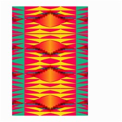 Colorful Tribal Texture Small Garden Flag by LalyLauraFLM