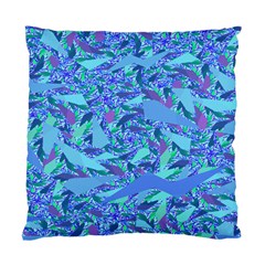 Blue Confetti Storm Cushion Case (single Sided)  by KirstenStar