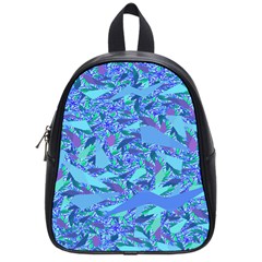 Blue Confetti Storm School Bag (small) by KirstenStar