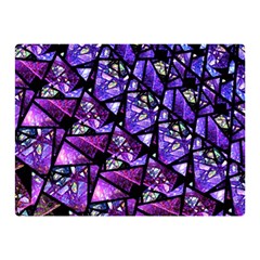  Blue Purple Glass Double Sided Flano Blanket (mini) by KirstenStar