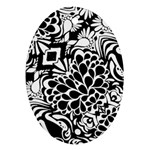 70 s Wallpaper Oval Ornament Front