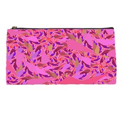 Bright Pink Confetti Storm Pencil Case by KirstenStar