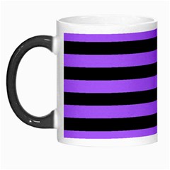 Purple Stripes Morph Mug by ArtistRoseanneJones