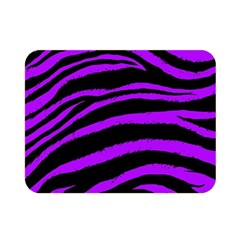 Purple Zebra Double Sided Flano Blanket (Mini)