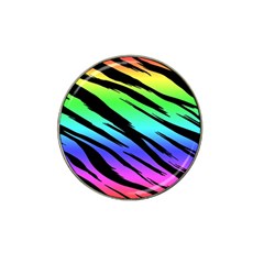 Rainbow Tiger Golf Ball Marker 4 Pack (for Hat Clip) by ArtistRoseanneJones