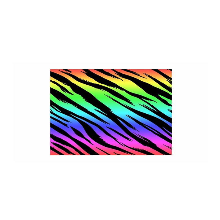 Rainbow Tiger Satin Wrap