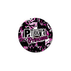 Punk Princess Golf Ball Marker 4 Pack by ArtistRoseanneJones