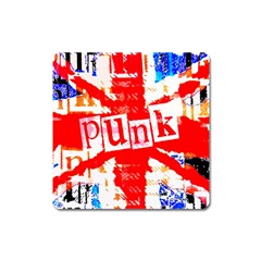 Punk Union Jack Magnet (Square)