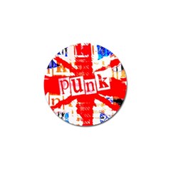 Punk Union Jack Golf Ball Marker