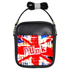 Punk Union Jack Girl s Sling Bag