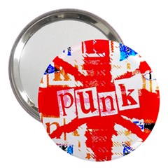 Punk Union Jack 3  Handbag Mirror