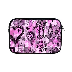 Pink Scene Kid Sketches Apple Ipad Mini Zippered Sleeve by ArtistRoseanneJones