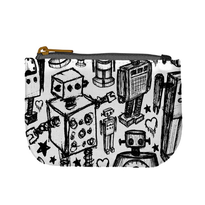 Robot Crowd Coin Change Purse