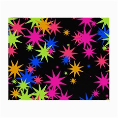 Colorful Stars Pattern Small Glasses Cloth by LalyLauraFLM