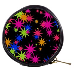 Colorful Stars Pattern Mini Makeup Bag by LalyLauraFLM