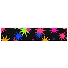 Colorful Stars Pattern Flano Scarf by LalyLauraFLM