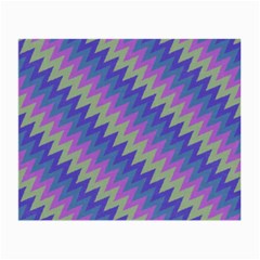 Diagonal chevron pattern Small Glasses Cloth