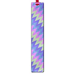 Diagonal chevron pattern Large Book Mark