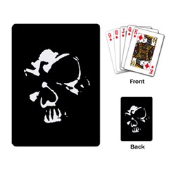 Gothic Skull Playing Cards Single Design by ArtistRoseanneJones