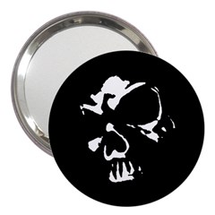 Gothic Skull 3  Handbag Mirror