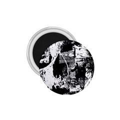 Grunge Skull 1 75  Button Magnet by ArtistRoseanneJones