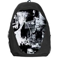 Grunge Skull Backpack Bag by ArtistRoseanneJones