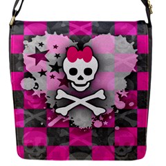 Princess Skull Heart Removable Flap Cover (s)