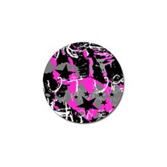 Pink Scene Kid Golf Ball Marker 10 Pack by ArtistRoseanneJones