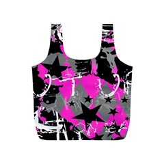 Pink Scene Kid Reusable Bag (s) by ArtistRoseanneJones