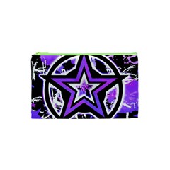 Purple Star Cosmetic Bag (xs) by ArtistRoseanneJones
