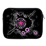 Pink Star Explosion Apple iPad Zippered Sleeve Front