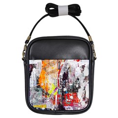 Abstract Graffiti Girl s Sling Bag