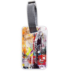 Abstract Graffiti Luggage Tag (one Side) by ArtistRoseanneJones