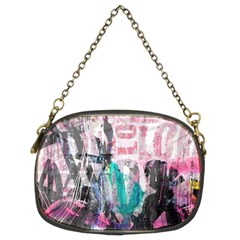 Graffiti Grunge Love Chain Purse (two Sided)  by ArtistRoseanneJones