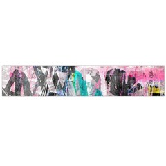 Graffiti Grunge Love Flano Scarf (large)