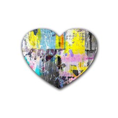 Graffiti Pop Drink Coasters (heart) by ArtistRoseanneJones