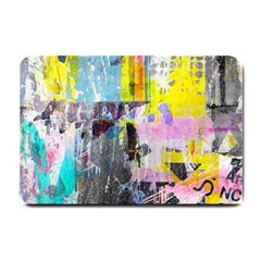 Graffiti Pop Small Door Mat by ArtistRoseanneJones