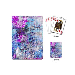 Graffiti Splatter Playing Cards (mini) by ArtistRoseanneJones
