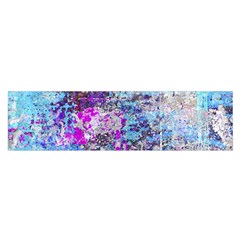 Graffiti Splatter Satin Scarf (oblong) by ArtistRoseanneJones