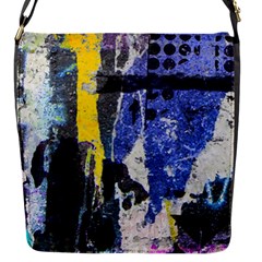 Urban Grunge Flap Closure Messenger Bag (small) by ArtistRoseanneJones