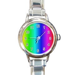 Crayon Box Round Italian Charm Watch