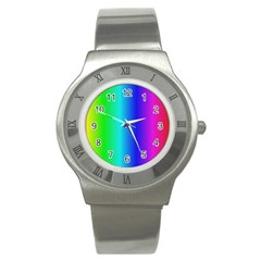 Crayon Box Stainless Steel Watch (slim) by Artists4God